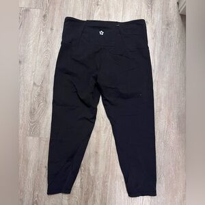 Tuff Athletics Black Leggings 3/4